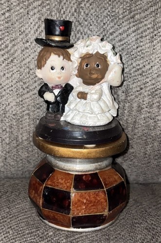 Vintage married couple black - couple,